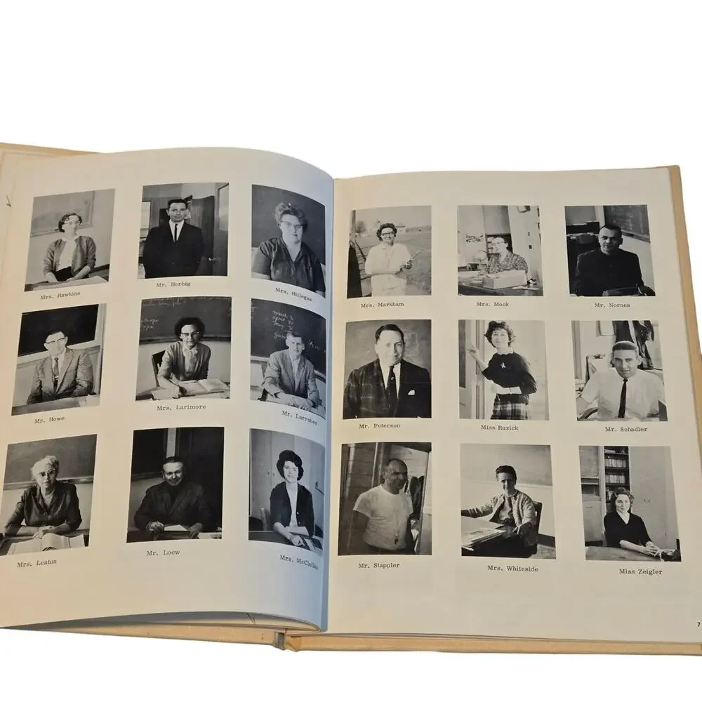 Vintage 1963 McLoughlin Junior High School Yearbook Pasco WA Tumbleweed